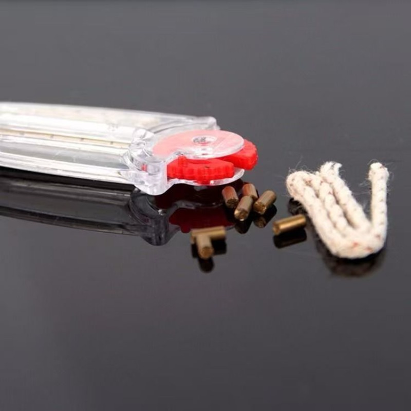 Fire Starting Kit - Flint Stone Cotton Wick Replacement Suit
