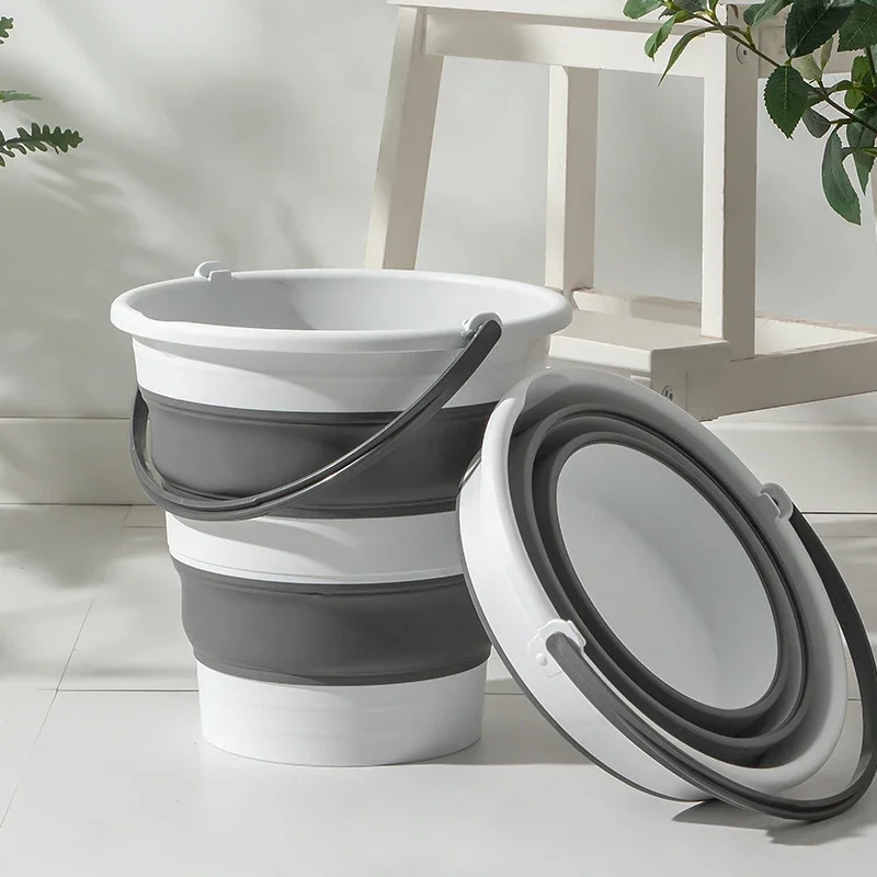 Water Bag Collapsible - Collapsible Buckets 15/5/10l Mop Cleaning Bucket