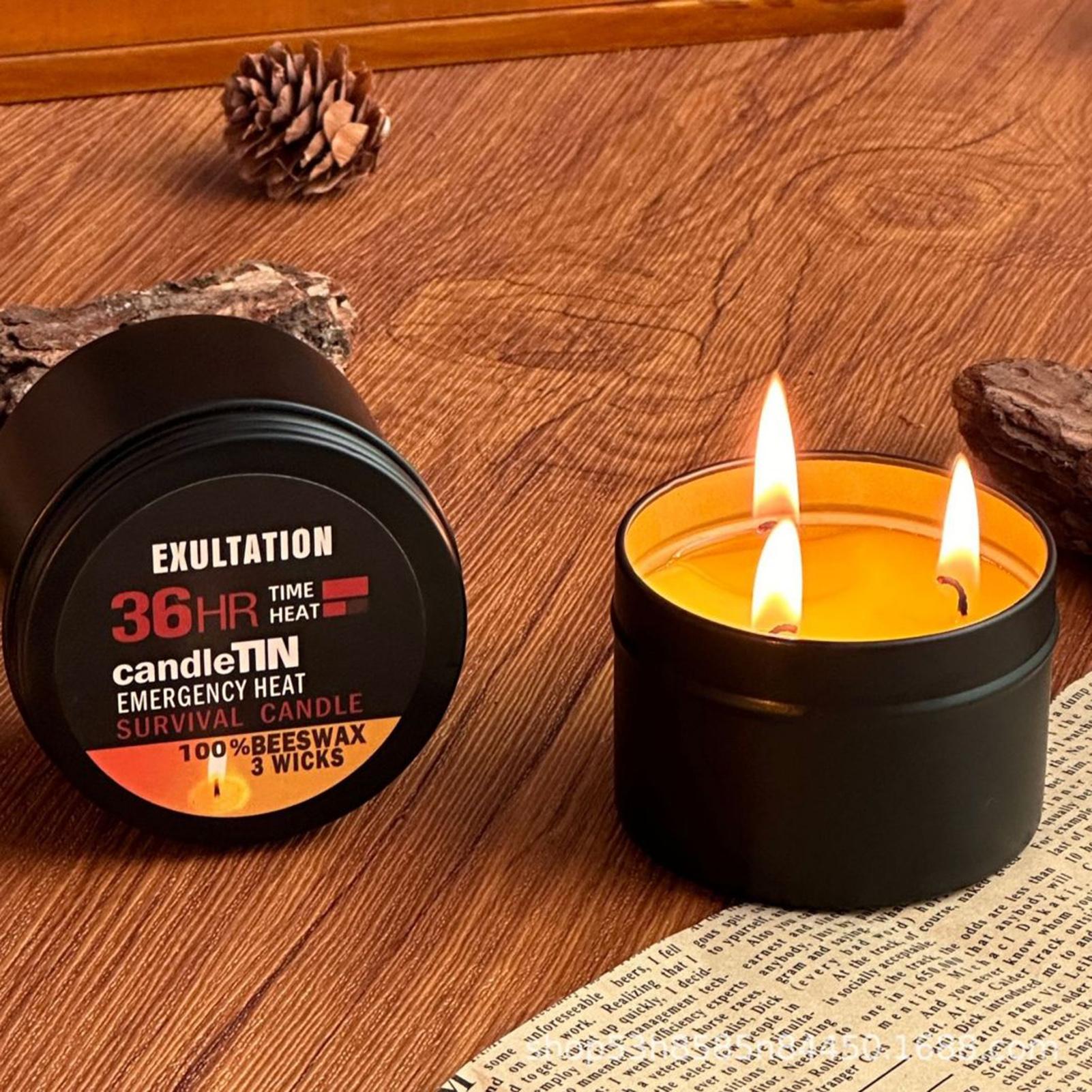 Bivy Bag Emergency - Long Burning Candles Camping Candle With