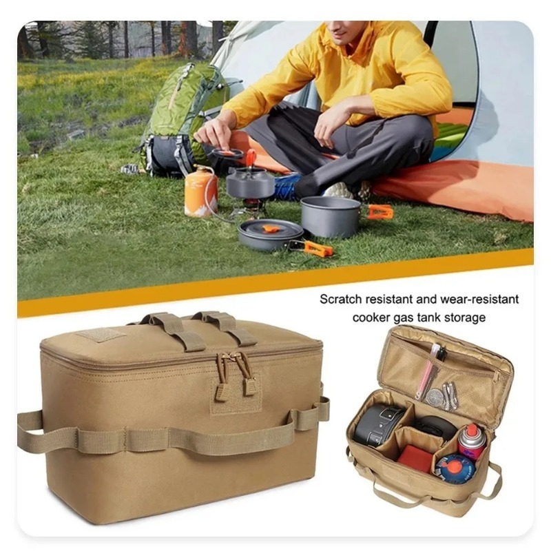 Fire Starting Kit - Outdoor Camping Storage Bag Large Capacity
