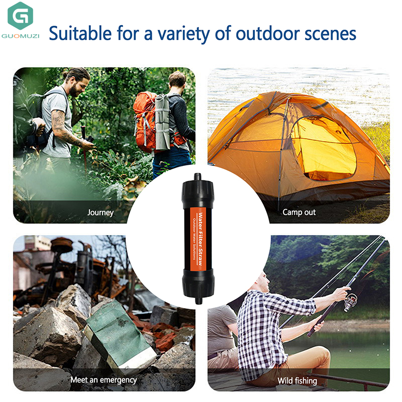 Water Purification Straw - Outdoor Mini Water Filter Straw Camping