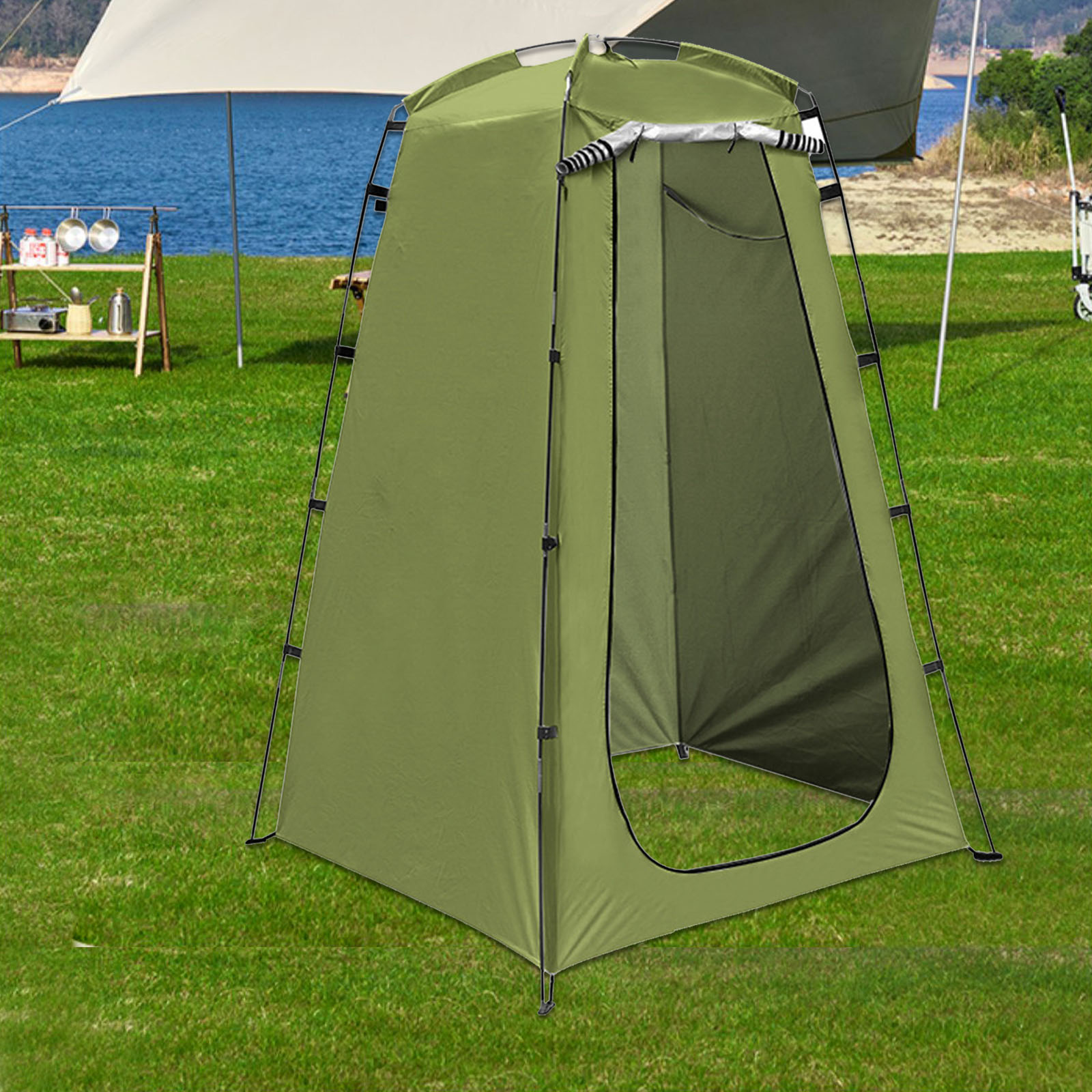 Camping Shower Tent Car Side B - Emergency Mylar Tent ulasan dan harga