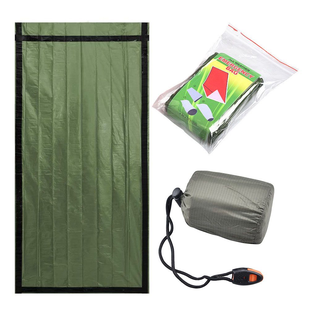 210x90cm Waterproof Portable R - Survival Blanket Reflective ulasan dan harga