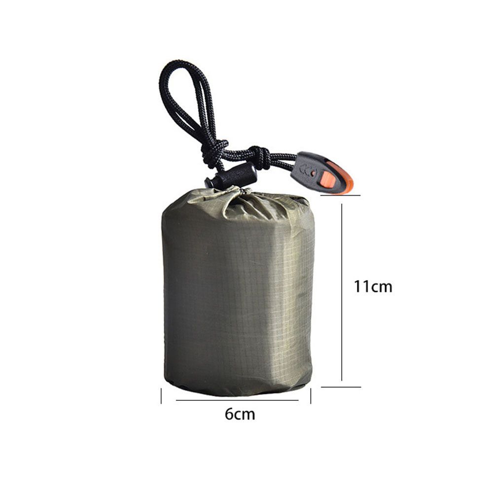 210x90cm Waterproof Portable R - Survival Blanket Reflective ulasan dan harga