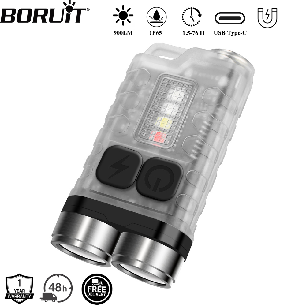 BORUiT V3 LED Keychain Portabl - Fishing Kit Compact ulasan dan harga