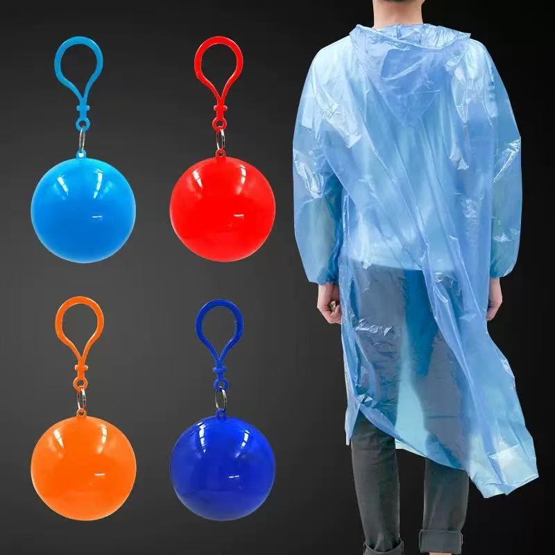 Random Color Disposable Compre - Emergency Poncho Rain ulasan dan harga