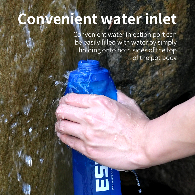 500ml Collapsible Water Bottle - Water Bag Collapsible ulasan dan harga