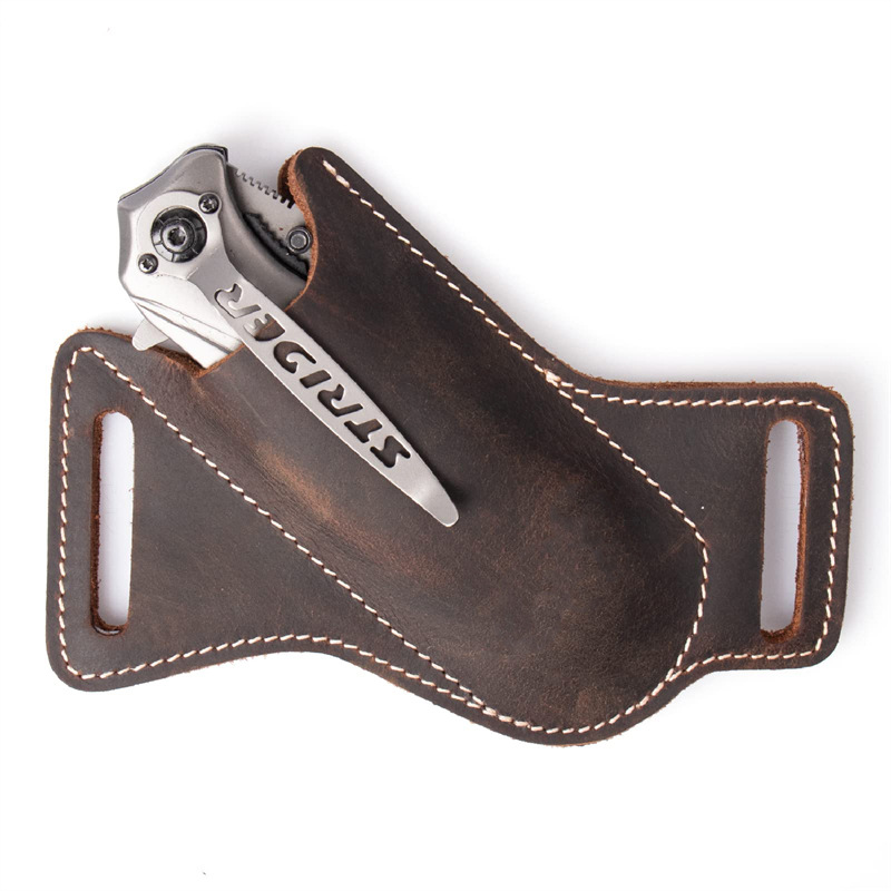 1PC Leather Knives Sheaths Fol - Fire Starting Kit ulasan dan harga