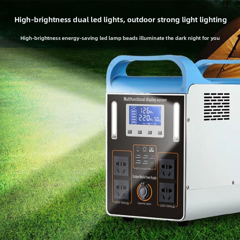 600W Portable Power Station Ge - Solar Emergency Charger ulasan dan harga