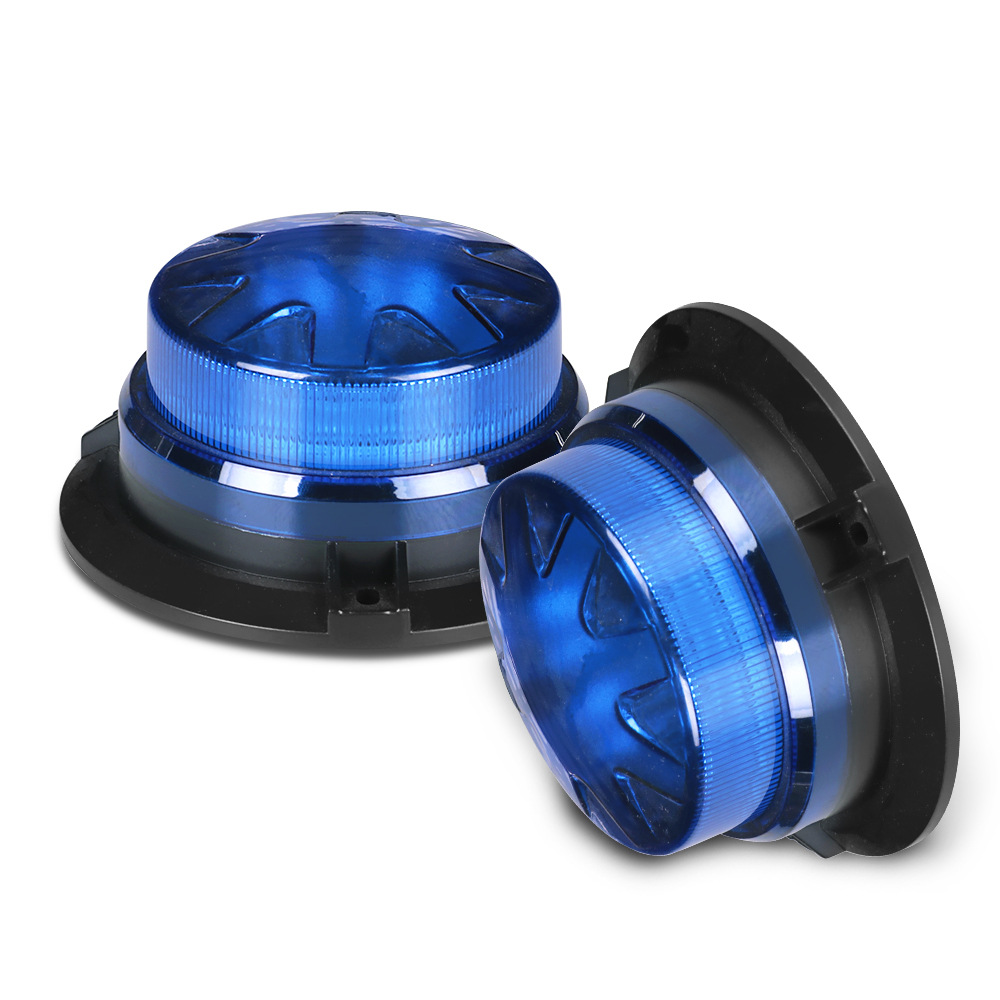 Magnetic Base LED Blue Emergen - Sos Light Strobe ulasan dan harga