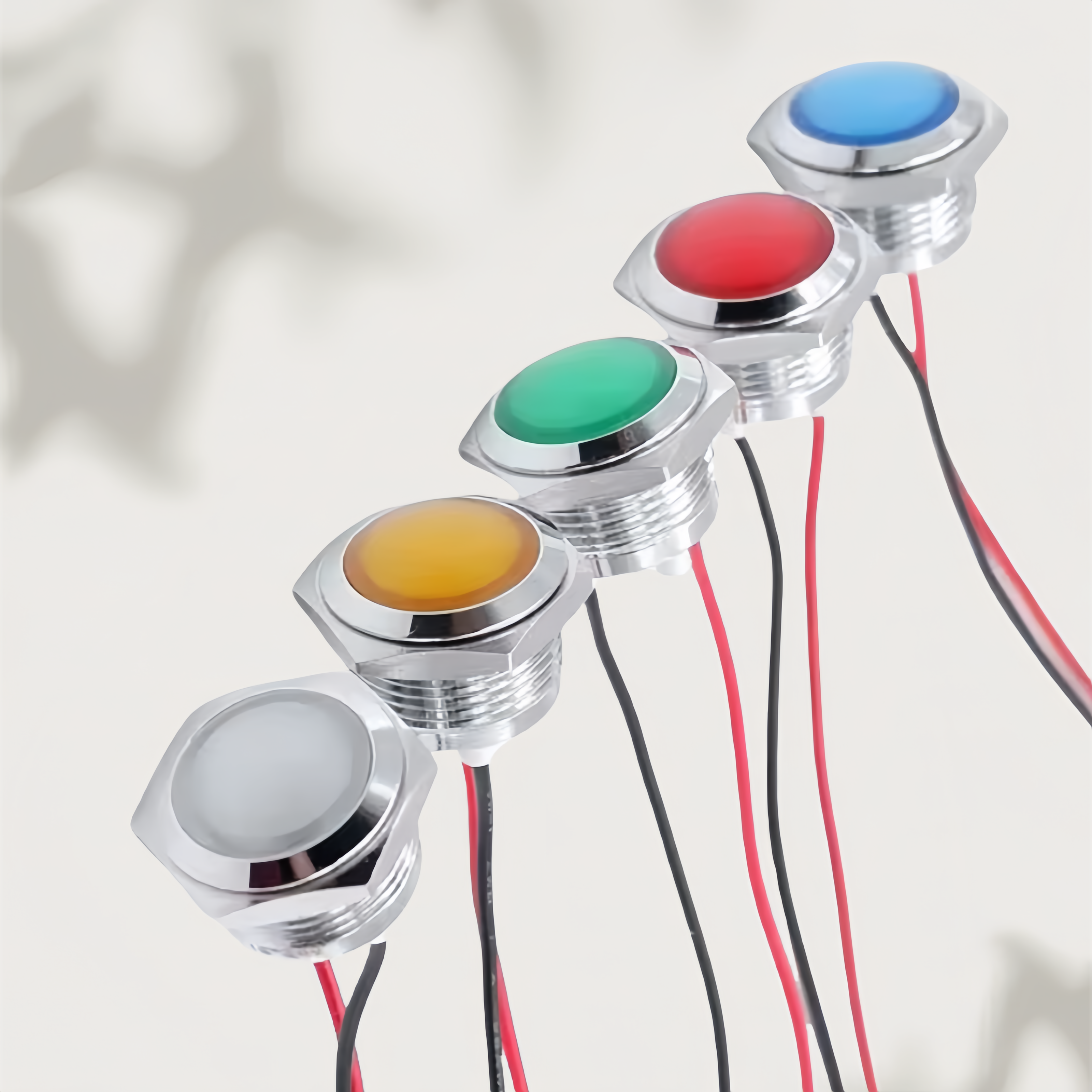 12mm 16mm 19mm 22mm Metal LED  - Signal Panel Orange ulasan dan harga