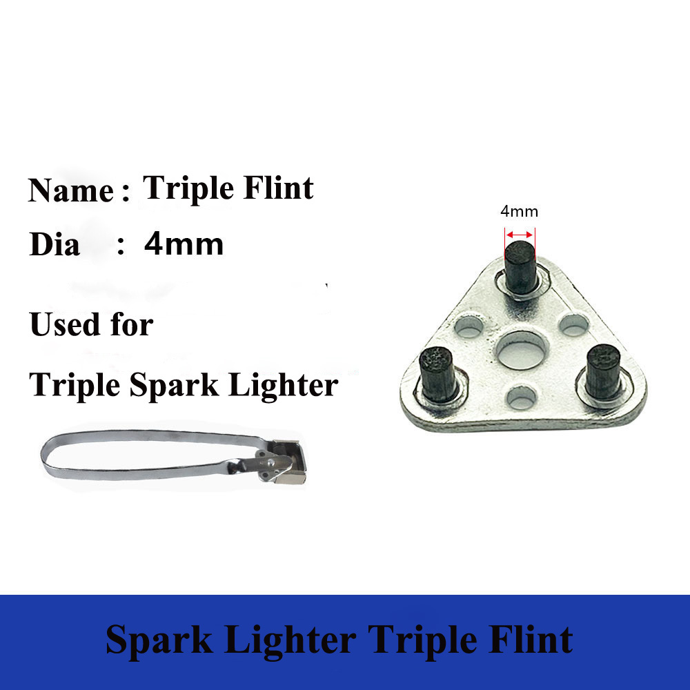 1pc Spark lighter stone Triple - Fire Starting Kit ulasan dan harga