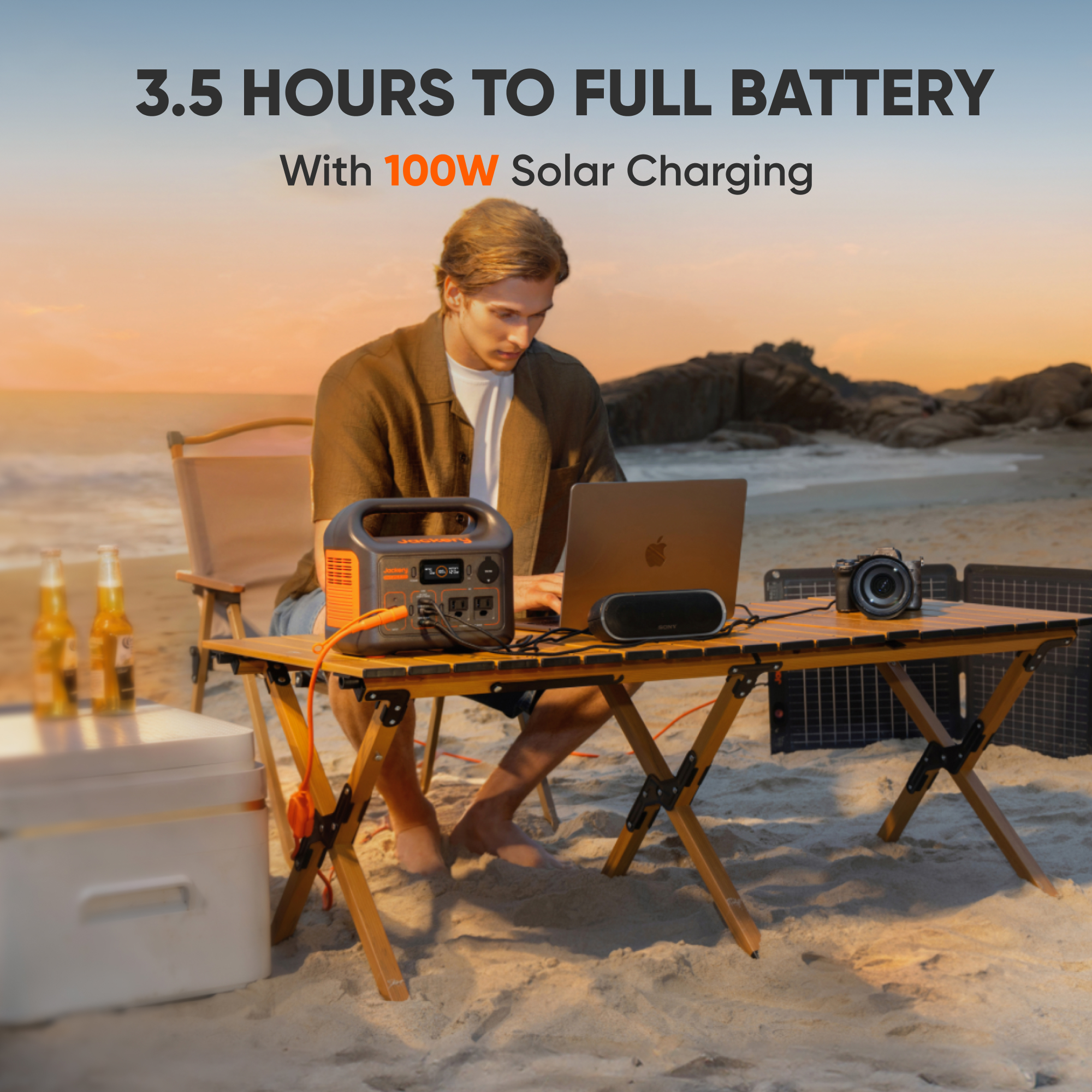 Jackery Portable Power Station - Solar Emergency Charger ulasan dan harga