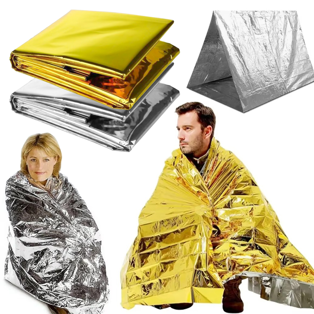 Mylar foil Emergency Survival  - Survival Blanket Reflective ulasan dan harga