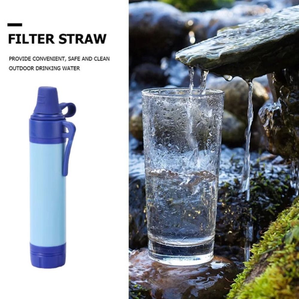Mini Mini Water Filter Straw P - Water Purification Straw ulasan dan harga