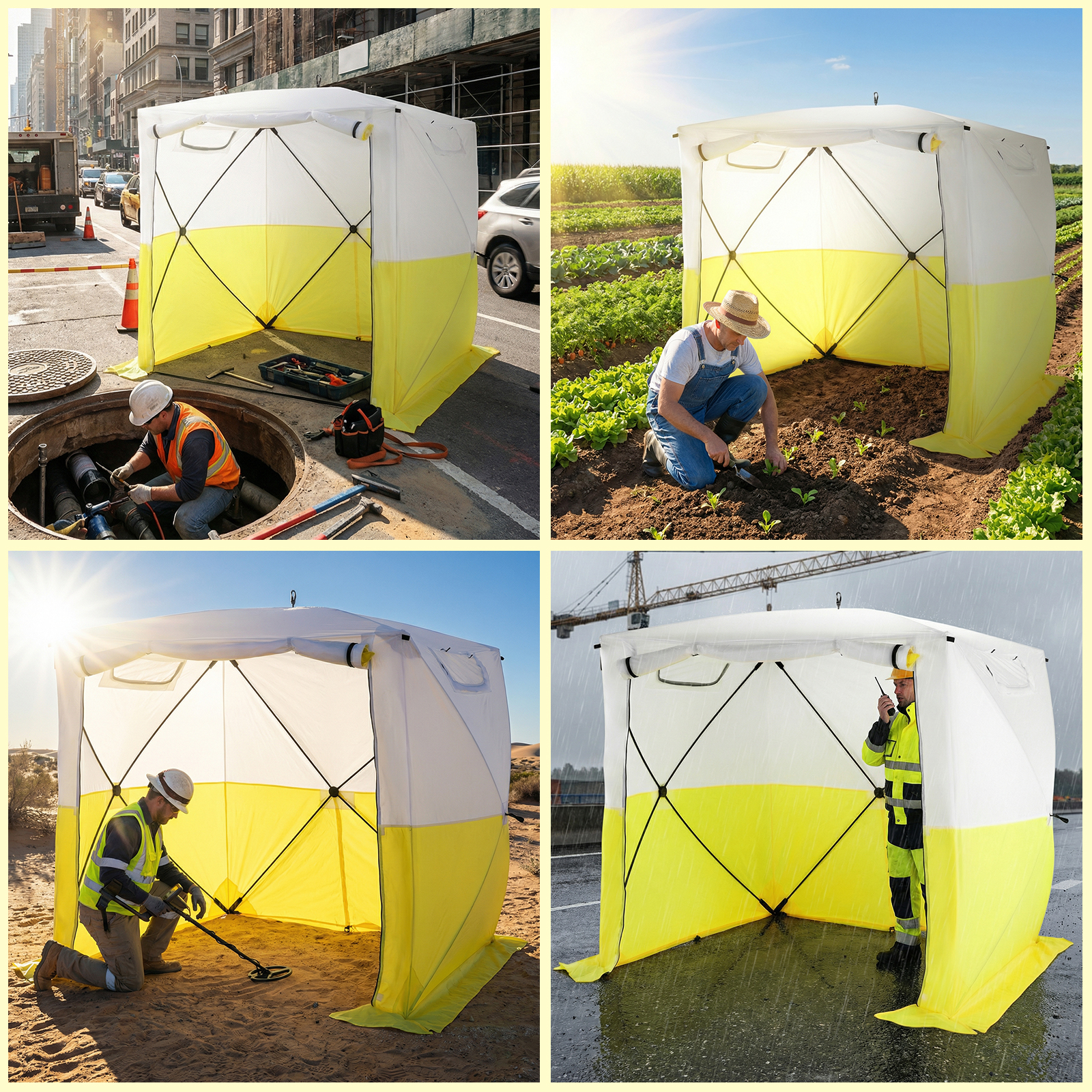 Compact Pop-Up Canopy Tent Wat - Emergency Mylar Tent ulasan dan harga