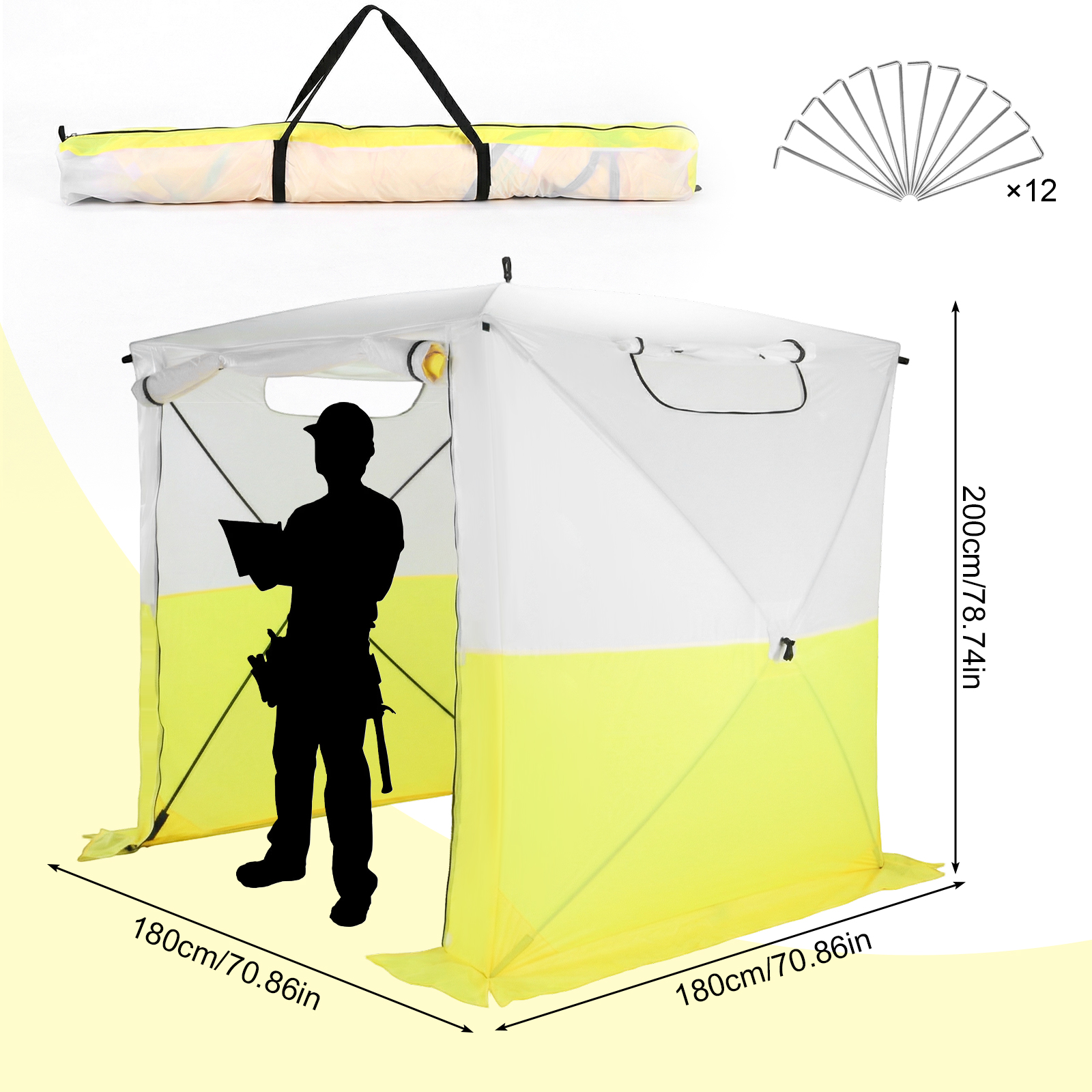 Compact Pop-Up Canopy Tent Wat - Emergency Mylar Tent ulasan dan harga