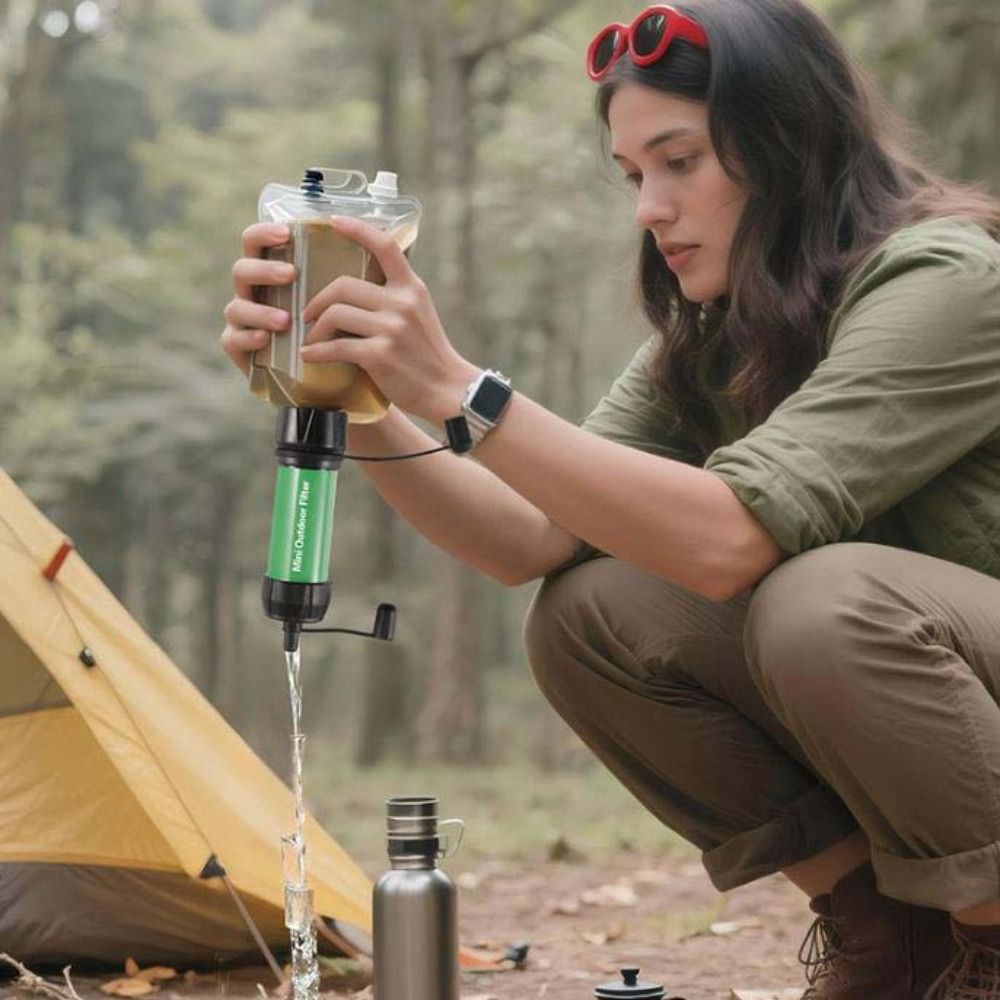 Mini Mini Water Filter Straw S - Water Purification Straw ulasan dan harga