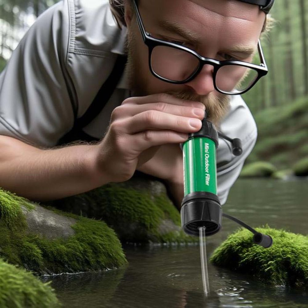 Mini Mini Water Filter Straw S - Water Purification Straw ulasan dan harga