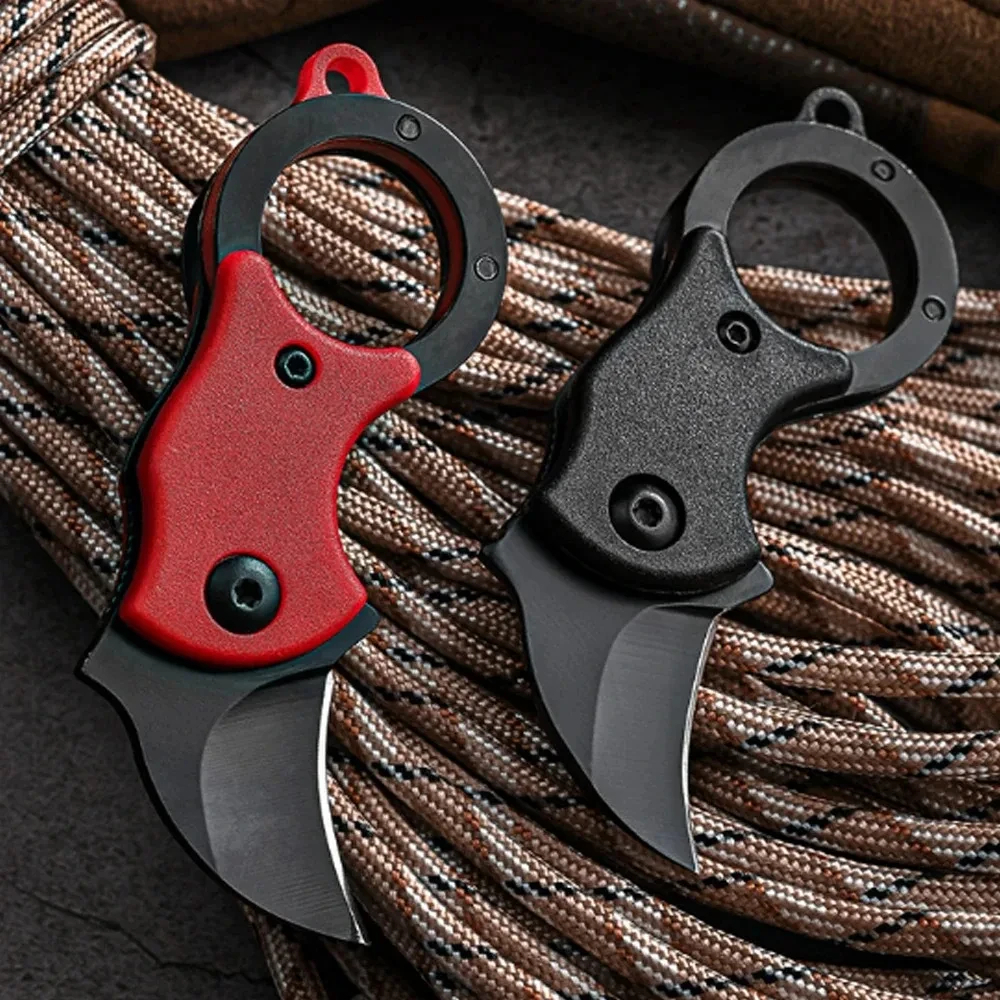 Camping Small Mini Portable Kn - Bushcraft Knife Fixed ulasan dan harga