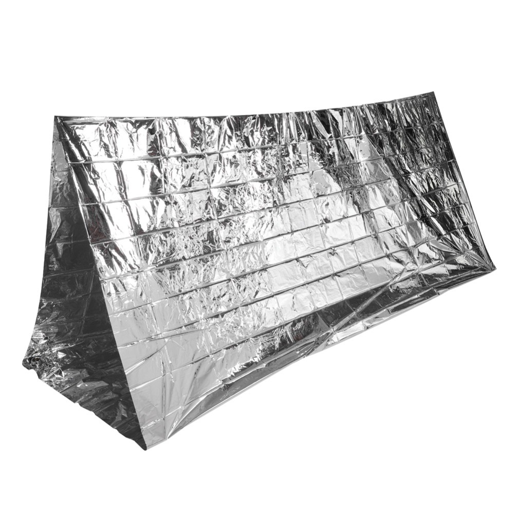 2 Pcs Reflective Emergency She - Survival Blanket Reflective ulasan dan harga