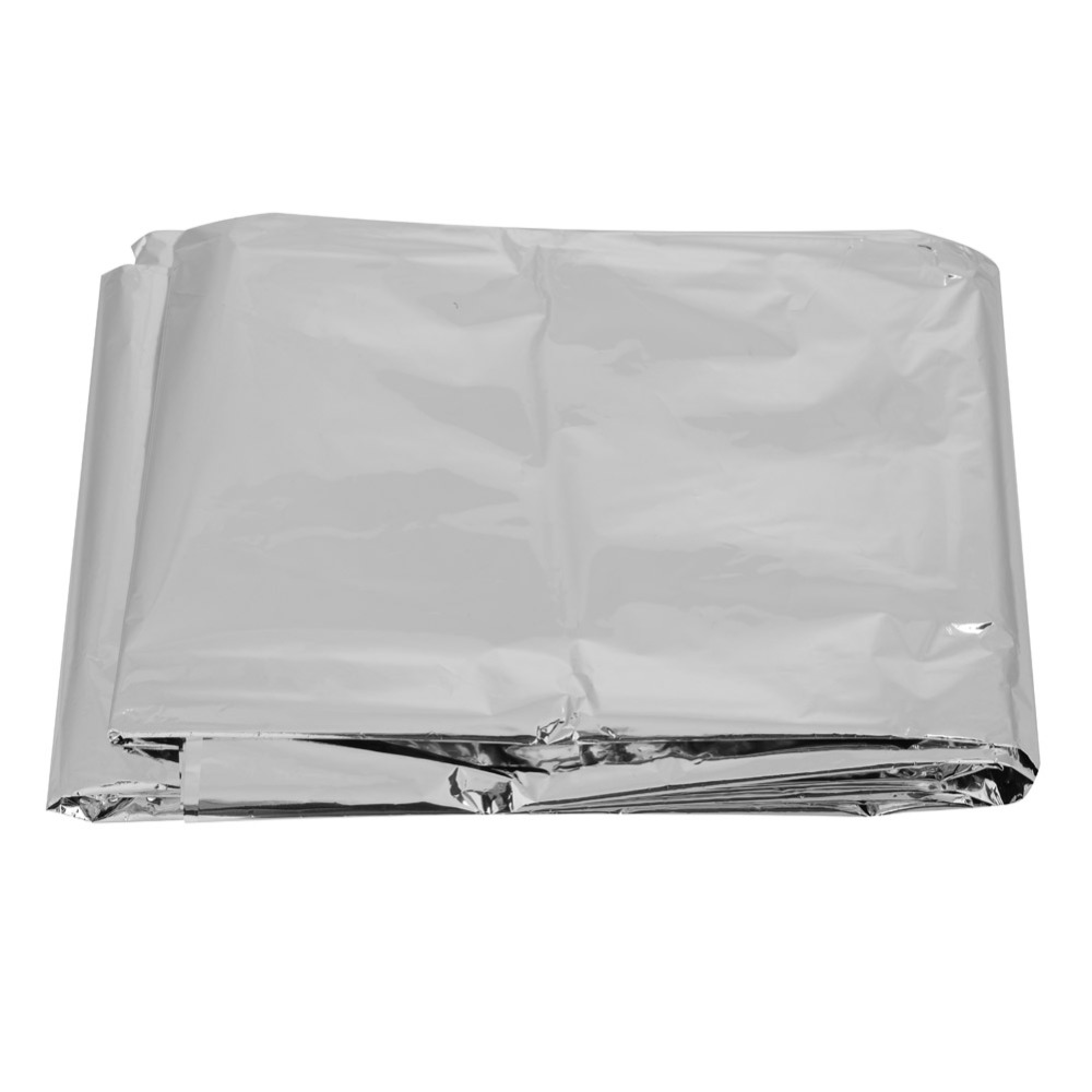 2 Pcs Reflective Emergency She - Survival Blanket Reflective ulasan dan harga