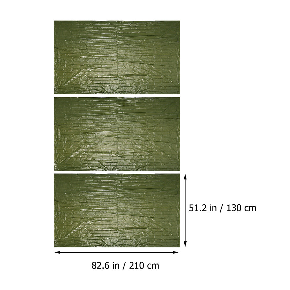 3Pcs Emergency Survival Blanke - Survival Blanket Reflective ulasan dan harga
