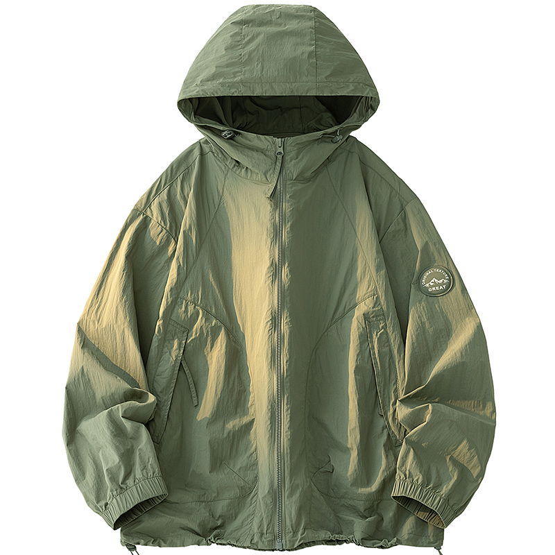 Outdoor UPF50+ Men's Hooded Su - Fishing Kit Compact ulasan dan harga