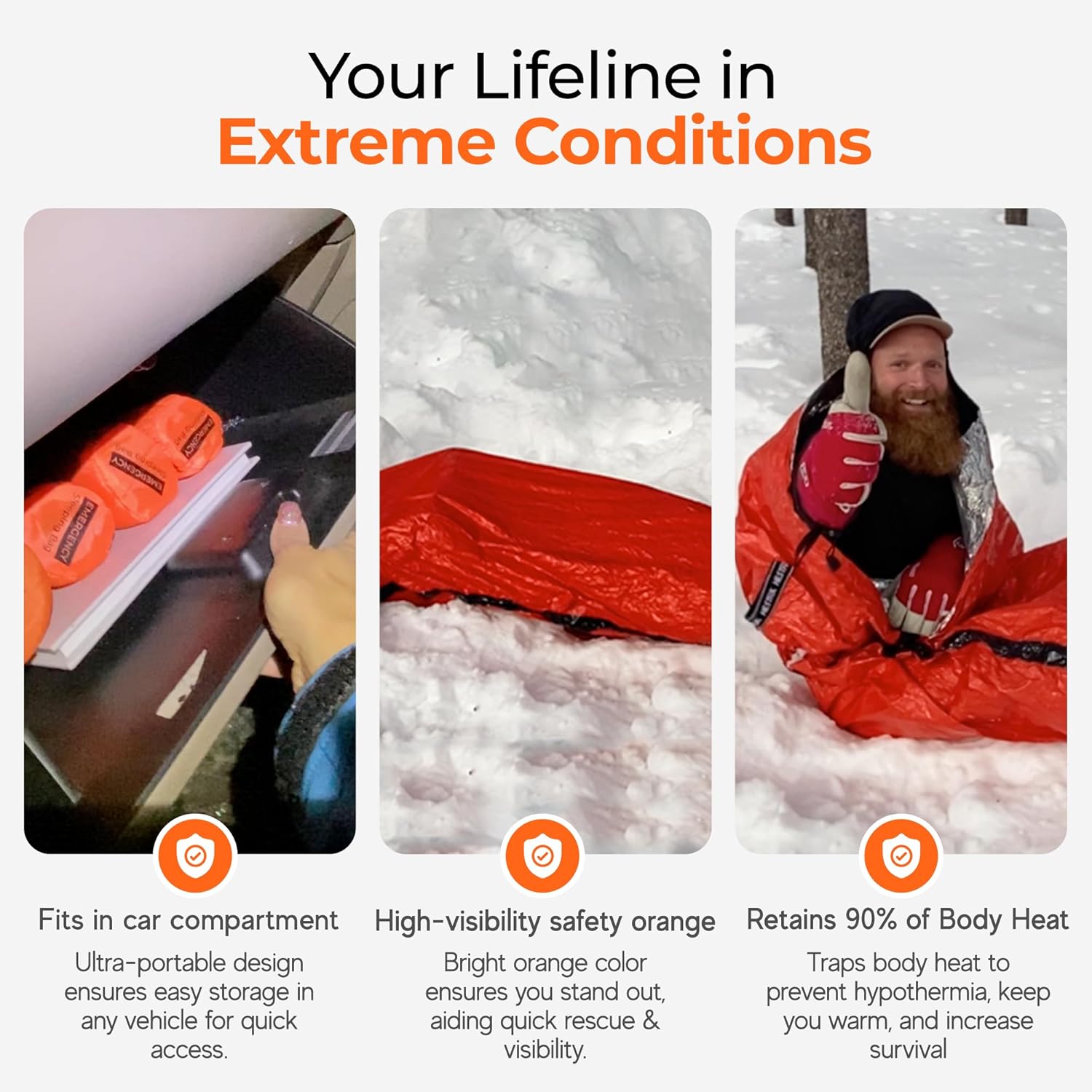 Emergency Sleeping Bag Ultrali - Bivy Bag Emergency ulasan dan harga