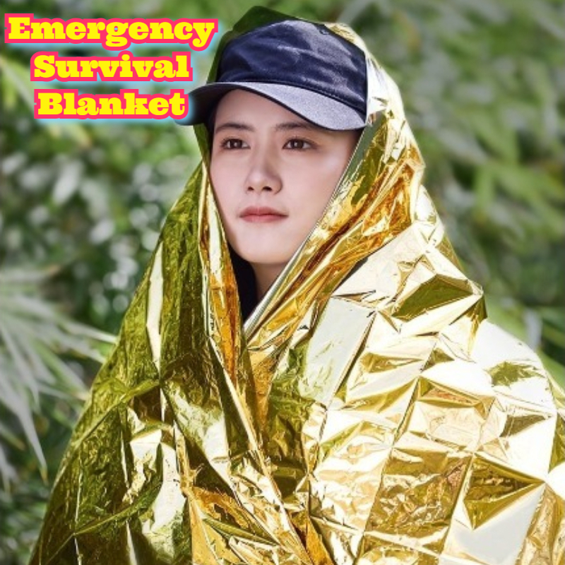 Emergency Survival Blanket Out - Survival Blanket Reflective ulasan dan harga
