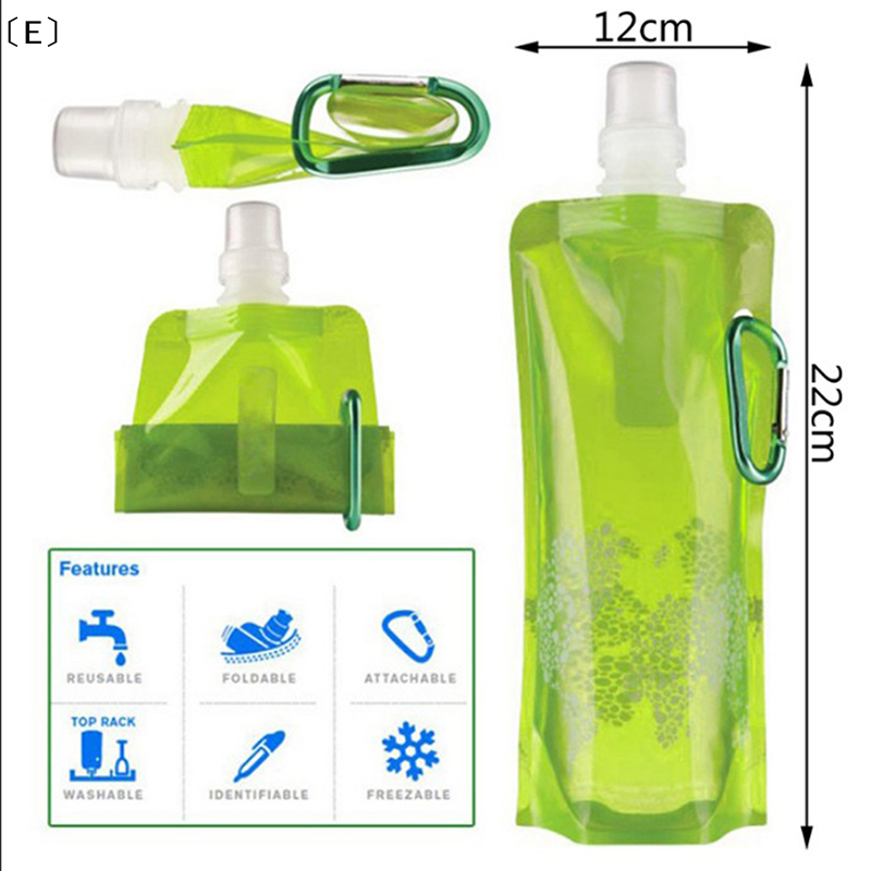 〔E〕1Pc Cups Bag Folding Plasti - Water Bag Collapsible ulasan dan harga