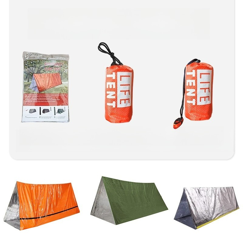1PC Outdoor Emergency Tent Por - Emergency Mylar Tent ulasan dan harga