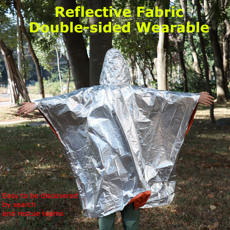 Emergency Rain Poncho Long Thi - Emergency Poncho Rain ulasan dan harga