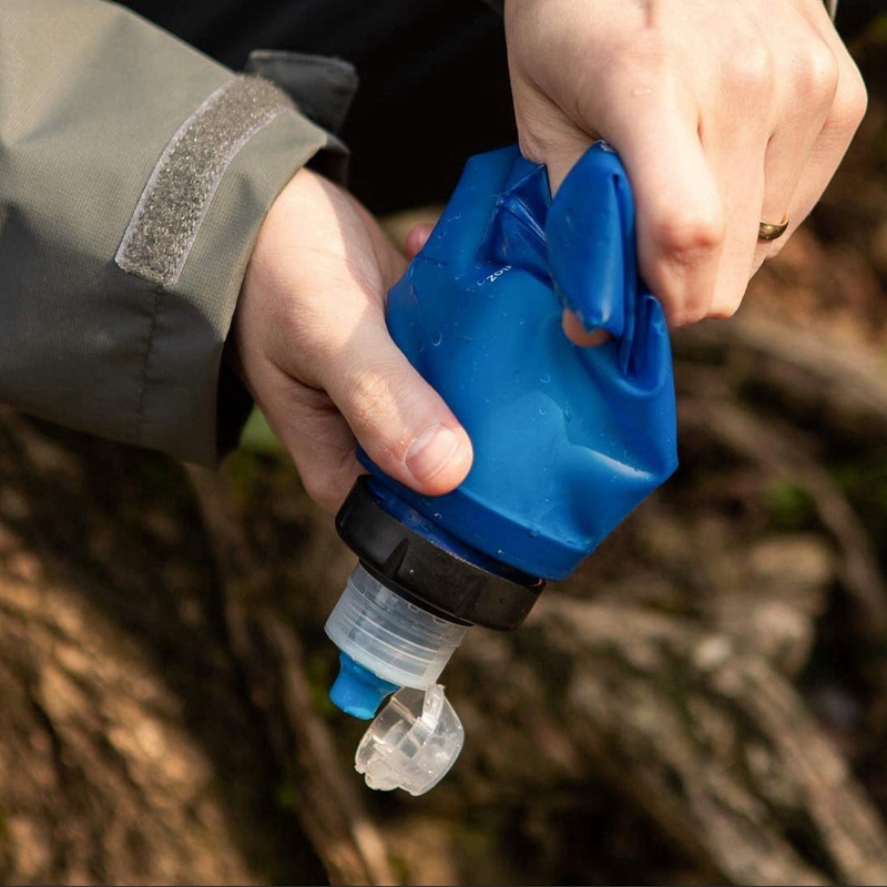 500Ml Water Filter Bottle Wate - Water Purification Straw ulasan dan harga