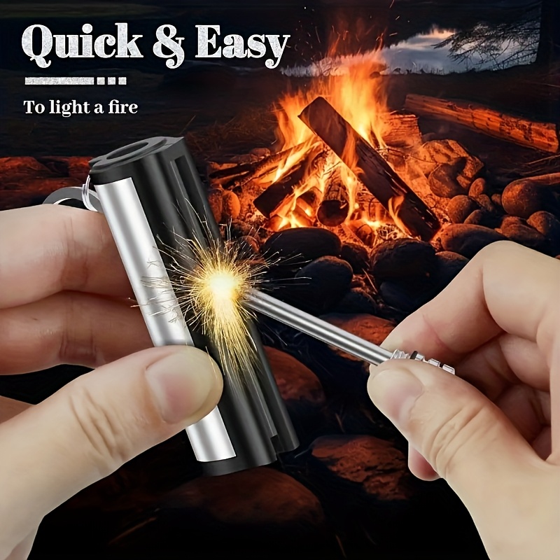 2026 Pack Match Lighter, Flint - Fire Starting Kit ulasan dan harga